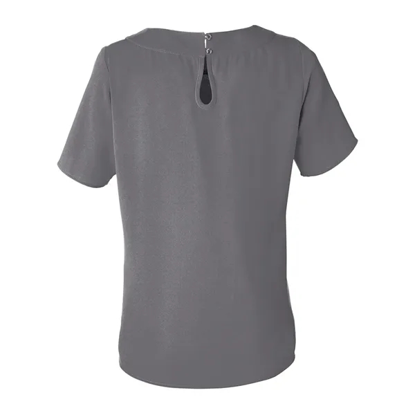 Devon & Jones Women's Perfect Fit™ Boat Neck Blouse - Devon & Jones Women's Perfect Fit™ Boat Neck Blouse - Image 10 of 12