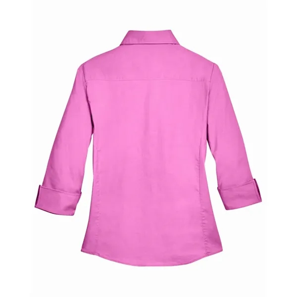 Devon & Jones Women's Perfect Fit™ Three-Quarter Sleeve S... - Devon & Jones Women's Perfect Fit™ Three-Quarter Sleeve S... - Image 4 of 12