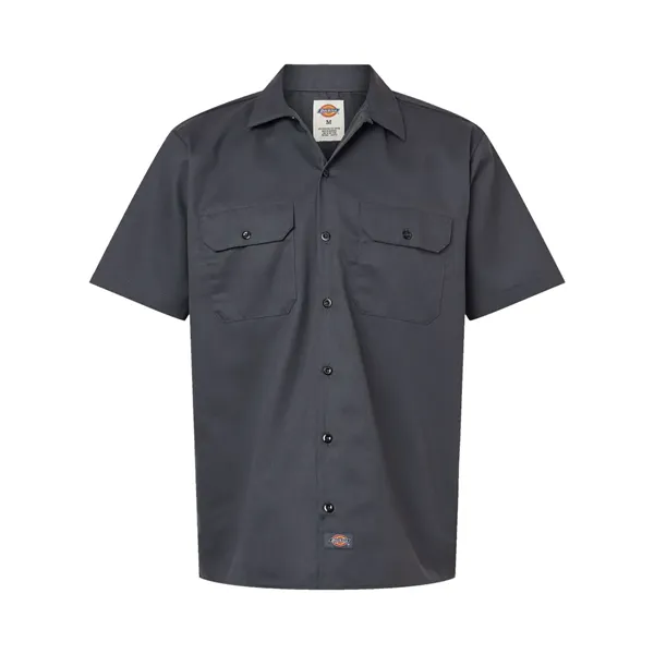 Dickies Men's Short Sleeve Work Shirt - Dickies Men's Short Sleeve Work Shirt - Image 3 of 22
