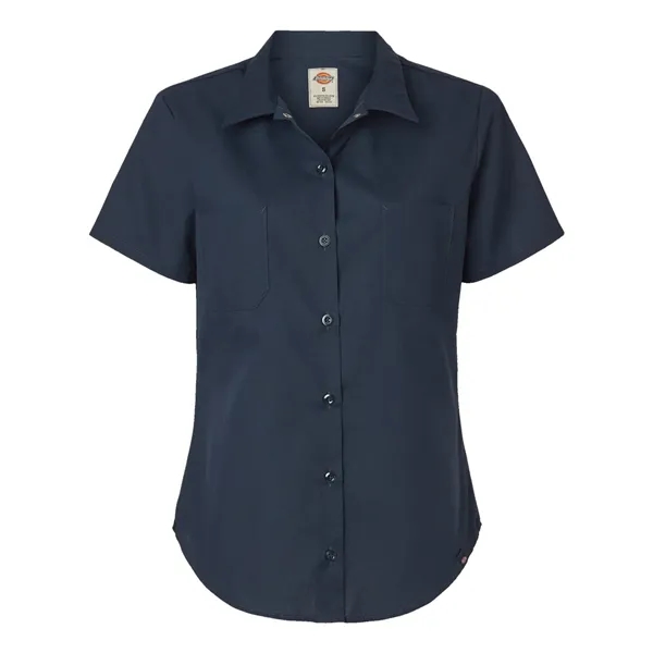 Dickies Women's Industrial Short Sleeve Work Shirt - Dickies Women's Industrial Short Sleeve Work Shirt - Image 5 of 6