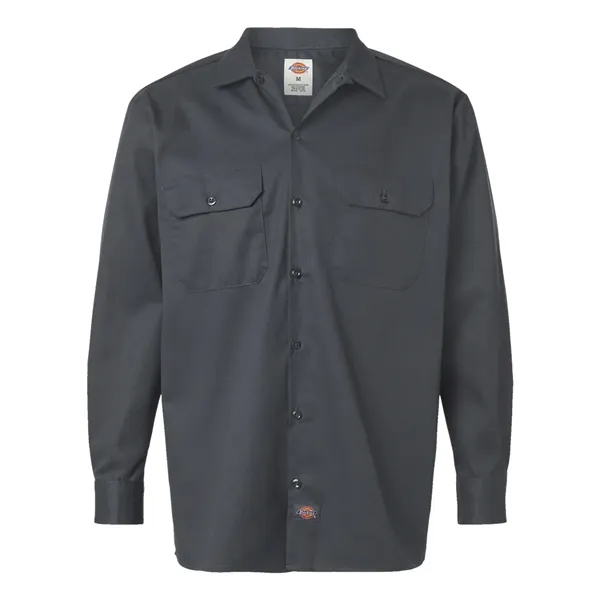 Dickies Men's Long Sleeve Work Shirt - Dickies Men's Long Sleeve Work Shirt - Image 4 of 20