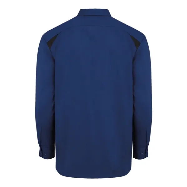 Dickies Men's Tall Long Sleeve Performance Team Shirt - Dickies Men's Tall Long Sleeve Performance Team Shirt - Image 6 of 10