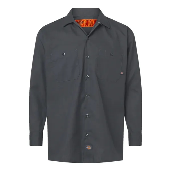 Dickies Men's Industrial Long Sleeve Work Shirt - Dickies Men's Industrial Long Sleeve Work Shirt - Image 3 of 14