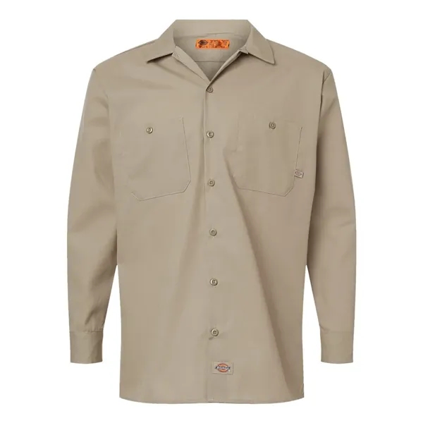 Dickies Men's Industrial Long Sleeve Work Shirt - Dickies Men's Industrial Long Sleeve Work Shirt - Image 5 of 14