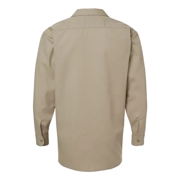 Dickies Men's Industrial Long Sleeve Work Shirt - Dickies Men's Industrial Long Sleeve Work Shirt - Image 7 of 14