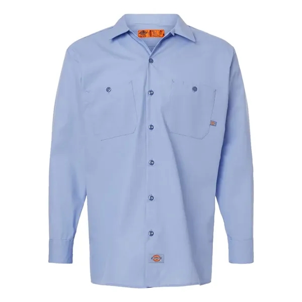 Dickies Men's Industrial Long Sleeve Work Shirt - Dickies Men's Industrial Long Sleeve Work Shirt - Image 9 of 14