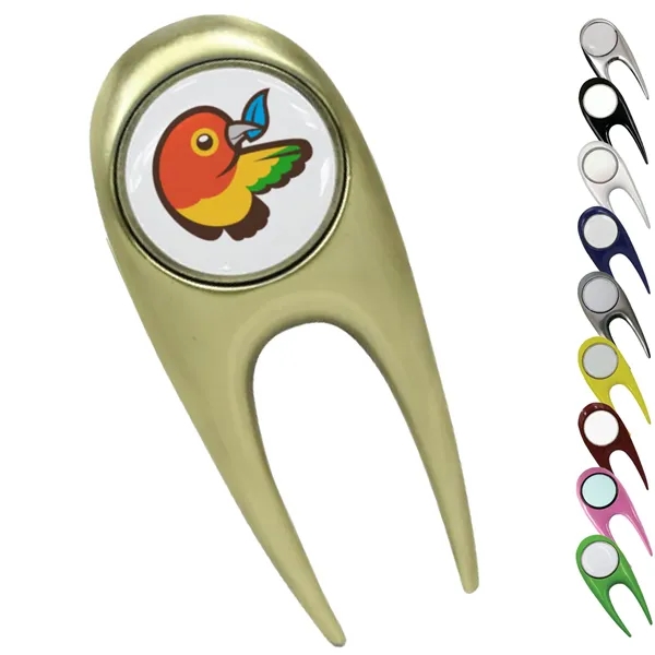 Scotsman's Divot Tool with Magnetic Ball Marker - Scotsman's Divot Tool with Magnetic Ball Marker - Image 0 of 11