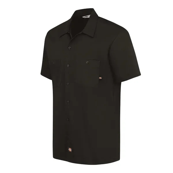 Dickies Men's Industrial Short Sleeve Cotton Work Shirt - Dickies Men's Industrial Short Sleeve Cotton Work Shirt - Image 2 of 6