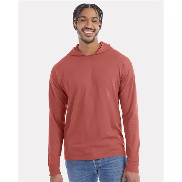 ComfortWash by Hanes Unisex Garment-Dyed Jersey Hooded Lo...