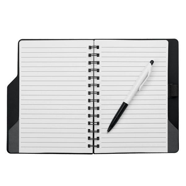 Spiral Notebook With Pen - Spiral Notebook With Pen - Image 6 of 9