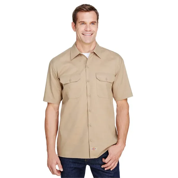 Dickies Men's FLEX Short Sleeve Twill Work Shirt - Dickies Men's FLEX Short Sleeve Twill Work Shirt - Image 0 of 0
