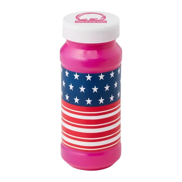 Patriotic Bubbles with Cap Imprint - 4 oz. - Patriotic Bubbles with Cap Imprint - 4 oz. - Image 3 of 6