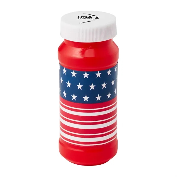 Patriotic Bubbles with Cap Imprint - 4 oz. - Patriotic Bubbles with Cap Imprint - 4 oz. - Image 5 of 6