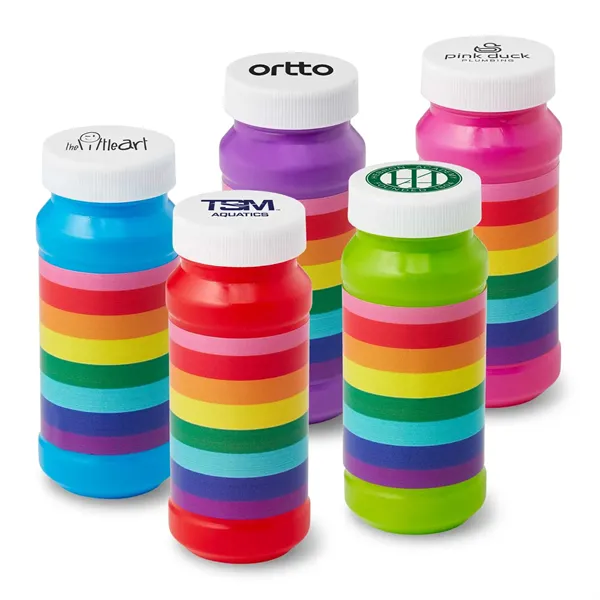 Pride Bubbles with Cap Imprint - 4 oz. - Pride Bubbles with Cap Imprint - 4 oz. - Image 0 of 6