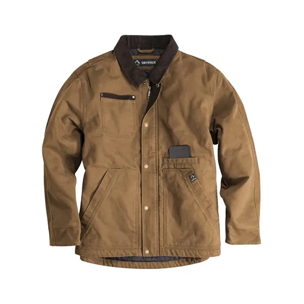 DRI DUCK Men's Tall Rambler Boulder Cloth Jacket - DRI DUCK Men's Tall Rambler Boulder Cloth Jacket - Image 5 of 7