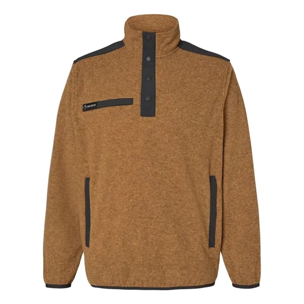 DRI DUCK Men's Ranger Melange Fleece Pullover - DRI DUCK Men's Ranger Melange Fleece Pullover - Image 5 of 6