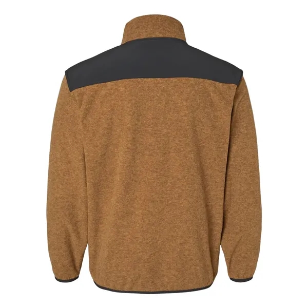 DRI DUCK Men's Ranger Melange Fleece Pullover - DRI DUCK Men's Ranger Melange Fleece Pullover - Image 6 of 6