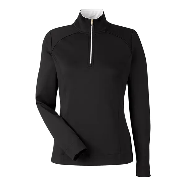 Fairway & Greene Women's Wells Quarter-Zip Tech Pullover - Fairway & Greene Women's Wells Quarter-Zip Tech Pullover - Image 1 of 10