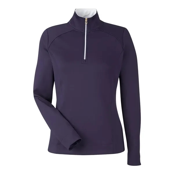 Fairway & Greene Women's Wells Quarter-Zip Tech Pullover - Fairway & Greene Women's Wells Quarter-Zip Tech Pullover - Image 7 of 10
