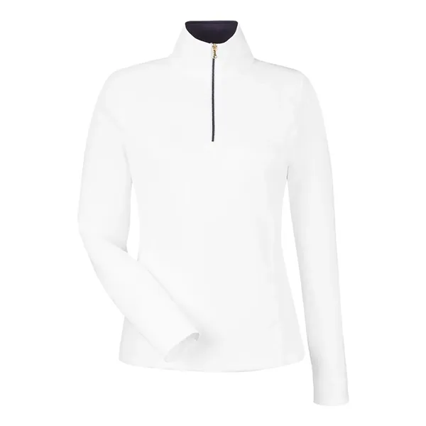 Fairway & Greene Women's Wells Quarter-Zip Tech Pullover - Fairway & Greene Women's Wells Quarter-Zip Tech Pullover - Image 9 of 10