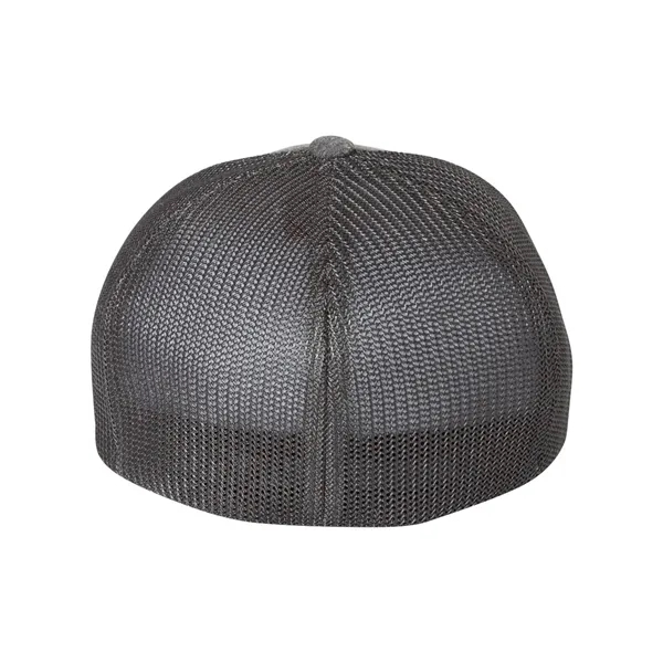 Flexfit Melange Trucker Cap - Flexfit Melange Trucker Cap - Image 2 of 11