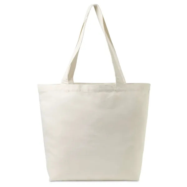 Gemline Aware™ Recycled Cotton Shopper Tote Bag With Inte... - Gemline Aware™ Recycled Cotton Shopper Tote Bag With Inte... - Image 2 of 2