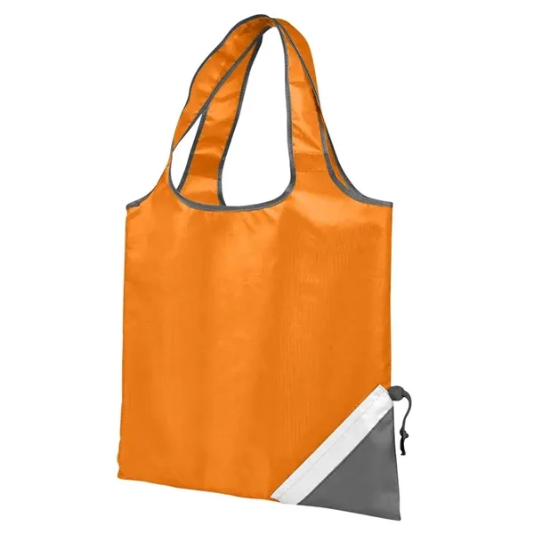 Gemline Latitudes Foldaway Shopper Tote - Gemline Latitudes Foldaway Shopper Tote - Image 2 of 3