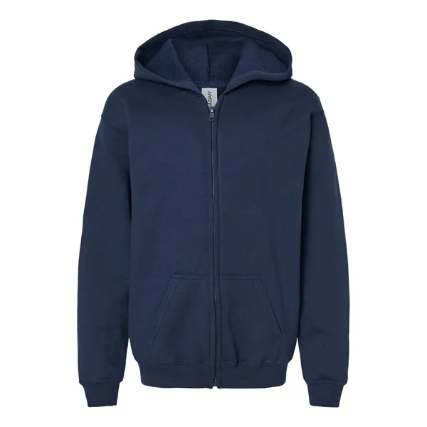Gildan Youth Heavy Blend™ Full-Zip Hooded Sweatshirt - Gildan Youth Heavy Blend™ Full-Zip Hooded Sweatshirt - Image 3 of 10