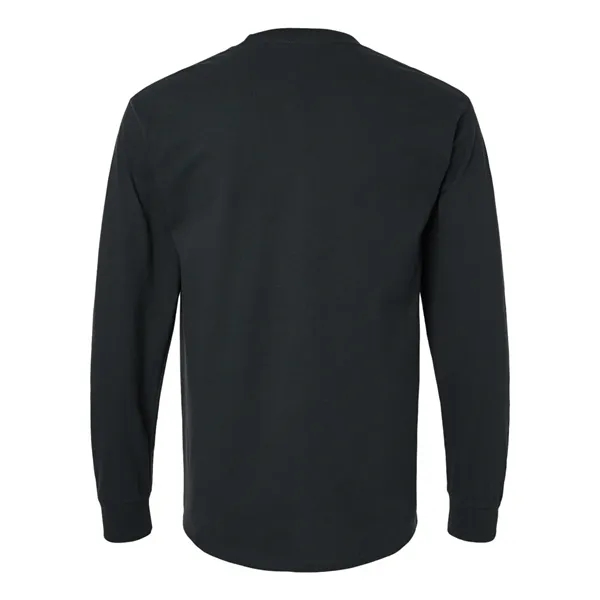 Gildan Men's Ultra Cotton® Long Sleeve Pocket T-Shirt - Gildan Men's Ultra Cotton® Long Sleeve Pocket T-Shirt - Image 2 of 12