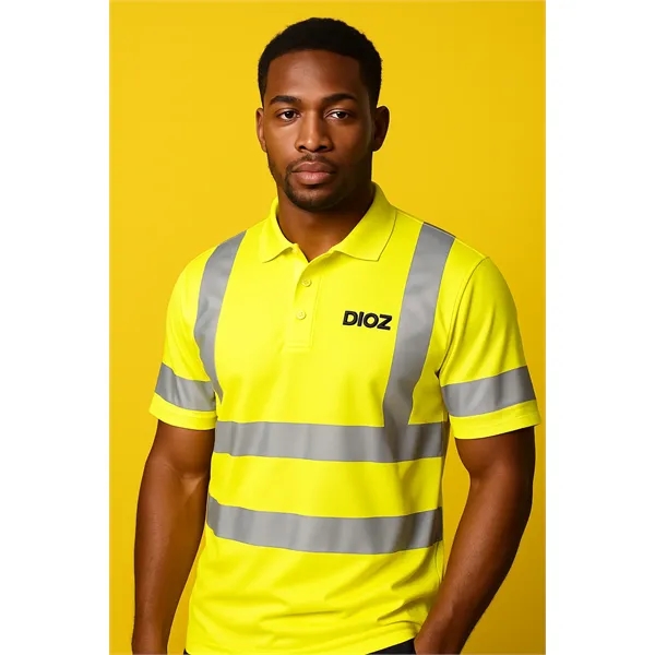 DG02 Reflective Uniform Polo Shirt - DG02 Reflective Uniform Polo Shirt - Image 3 of 3