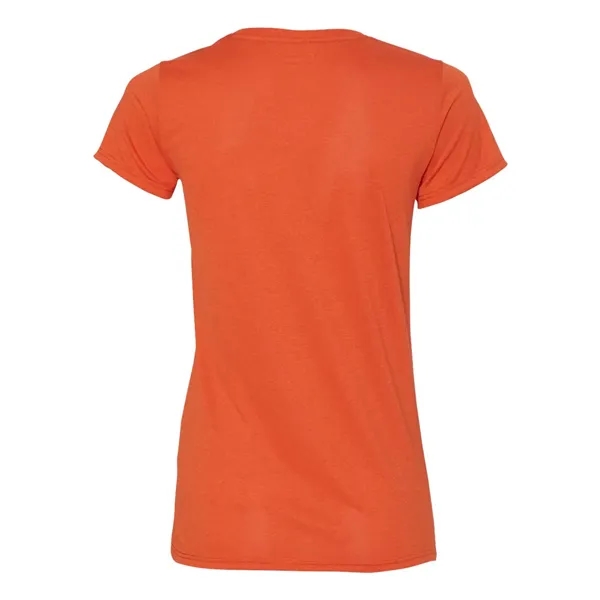 Gildan Women's Performance® Tech V-Neck T-Shirt - Gildan Women's Performance® Tech V-Neck T-Shirt - Image 3 of 9