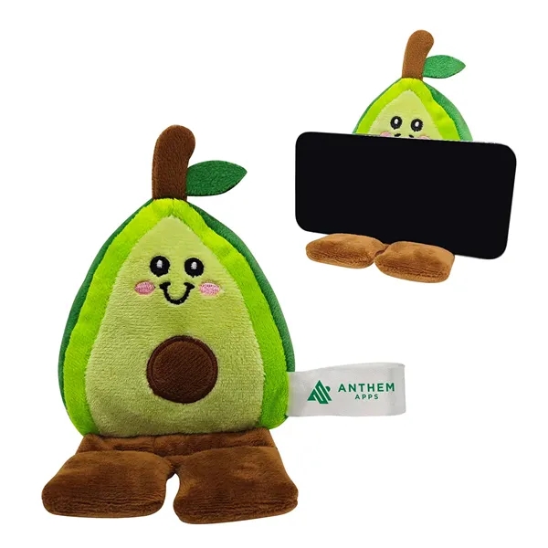 Phone Pals™ Weighted Plush Phone Holder - Avocado - Phone Pals™ Weighted Plush Phone Holder - Avocado - Image 0 of 0