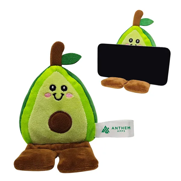 Phone Pals™ Weighted Plush Phone Holder - Avocado - Phone Pals™ Weighted Plush Phone Holder - Avocado - Image 0 of 0