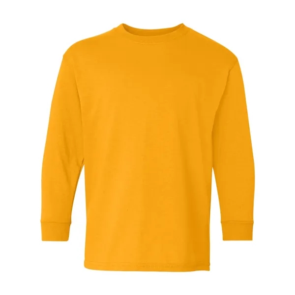 Gildan Youth Heavy Cotton™ Long Sleeve T-Shirt - Gildan Youth Heavy Cotton™ Long Sleeve T-Shirt - Image 10 of 33