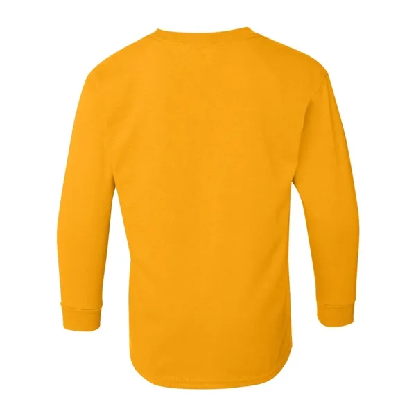 Gildan Youth Heavy Cotton™ Long Sleeve T-Shirt - Gildan Youth Heavy Cotton™ Long Sleeve T-Shirt - Image 12 of 33