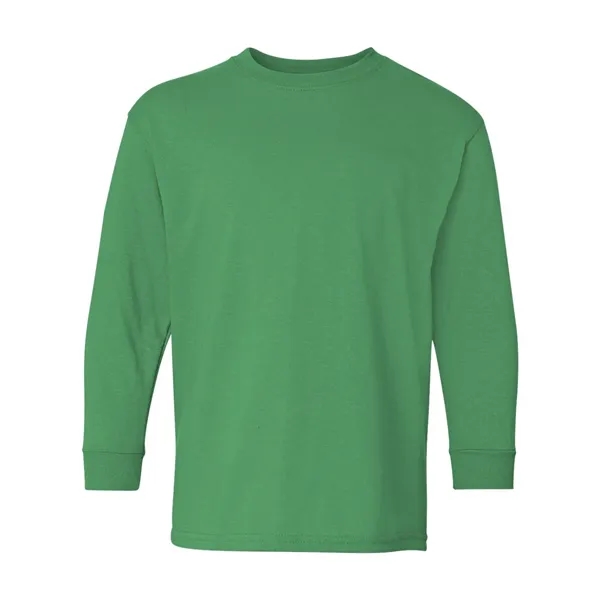 Gildan Youth Heavy Cotton™ Long Sleeve T-Shirt - Gildan Youth Heavy Cotton™ Long Sleeve T-Shirt - Image 13 of 33