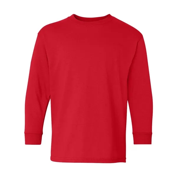 Gildan Youth Heavy Cotton™ Long Sleeve T-Shirt - Gildan Youth Heavy Cotton™ Long Sleeve T-Shirt - Image 22 of 33