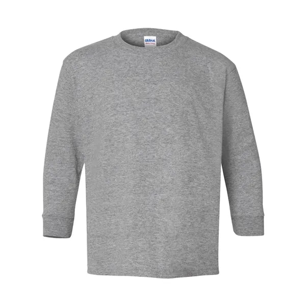 Gildan Youth Heavy Cotton™ Long Sleeve T-Shirt - Gildan Youth Heavy Cotton™ Long Sleeve T-Shirt - Image 28 of 33