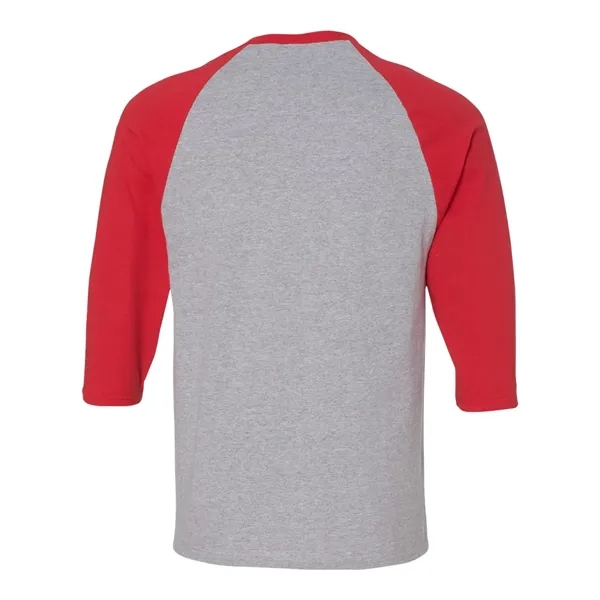Gildan Unisex Heavy Cotton™ Raglan Three-Quarter Sleeve T... - Gildan Unisex Heavy Cotton™ Raglan Three-Quarter Sleeve T... - Image 9 of 27