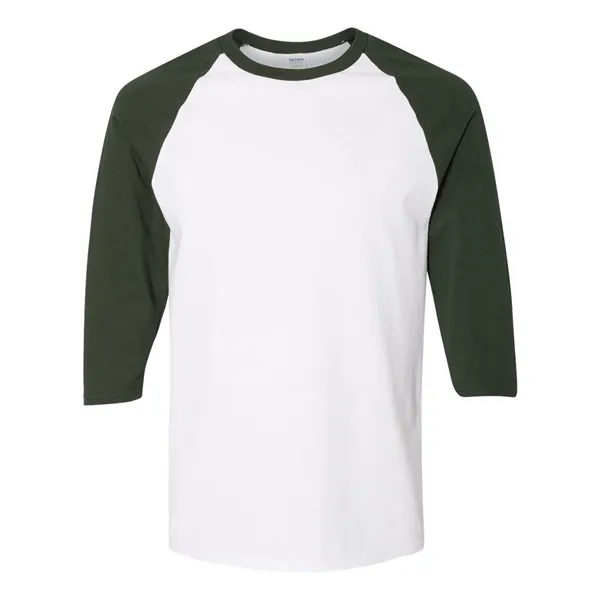 Gildan Unisex Heavy Cotton™ Raglan Three-Quarter Sleeve T... - Gildan Unisex Heavy Cotton™ Raglan Three-Quarter Sleeve T... - Image 16 of 27