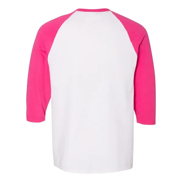 Gildan Unisex Heavy Cotton™ Raglan Three-Quarter Sleeve T... - Gildan Unisex Heavy Cotton™ Raglan Three-Quarter Sleeve T... - Image 18 of 27