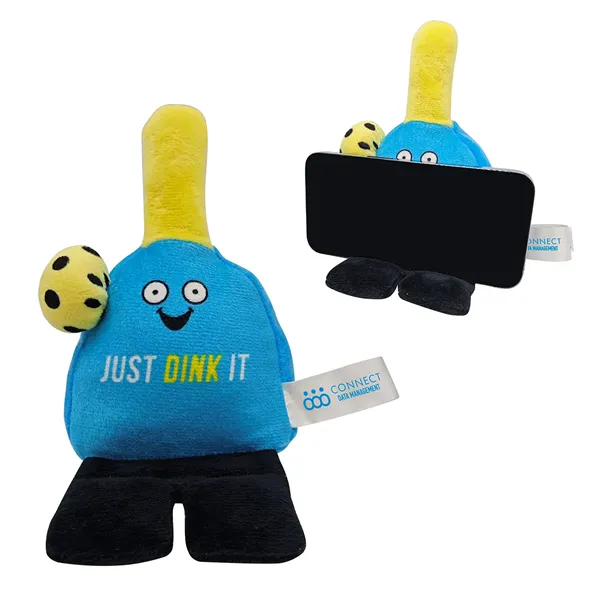 Phone Pals™ Weighted Plush Phone Holder - Pickle Ball Play - Phone Pals™ Weighted Plush Phone Holder - Pickle Ball Play - Image 0 of 0