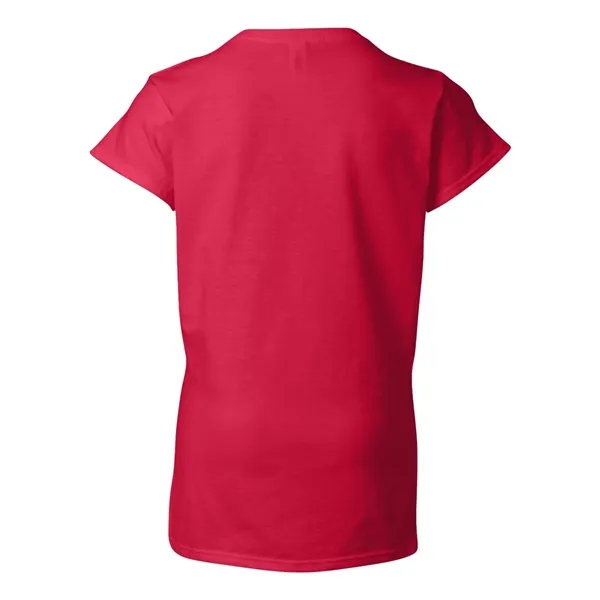 Gildan Women's Softstyle® V-Neck T-Shirt - Gildan Women's Softstyle® V-Neck T-Shirt - Image 8 of 23