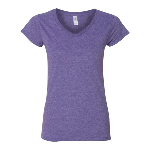 Gildan Women's Softstyle® V-Neck T-Shirt - Gildan Women's Softstyle® V-Neck T-Shirt - Image 12 of 23