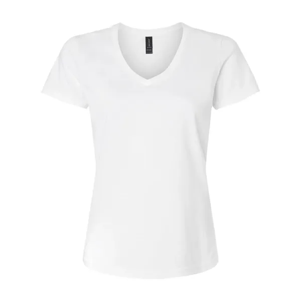 Gildan Women's Softstyle® V-Neck T-Shirt - Gildan Women's Softstyle® V-Neck T-Shirt - Image 22 of 23