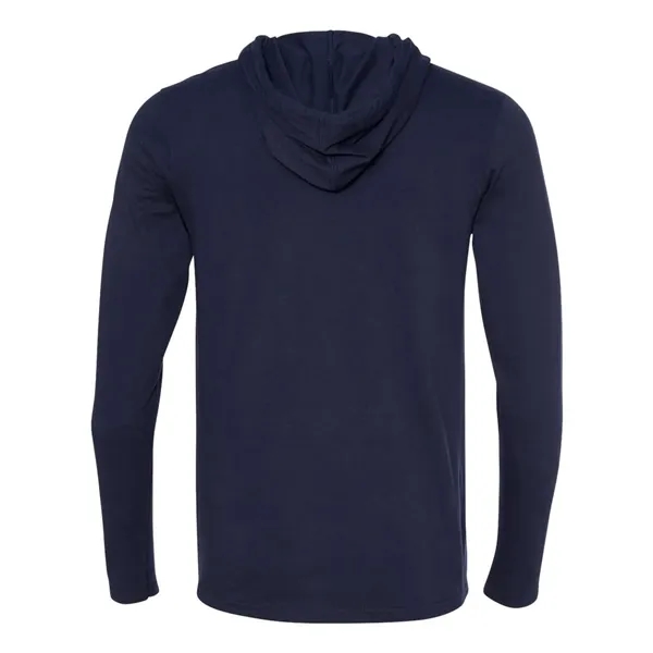 Gildan Men's Softstyle® Lightweight Hooded Long Sleeve T-... - Gildan Men's Softstyle® Lightweight Hooded Long Sleeve T-... - Image 6 of 12
