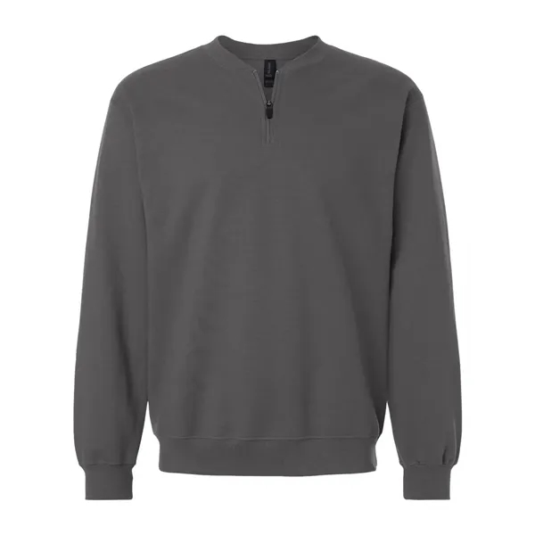 Gildan Unisex Softstyle® Midweight 1/4 Zip Sweatshirt - Gildan Unisex Softstyle® Midweight 1/4 Zip Sweatshirt - Image 3 of 20