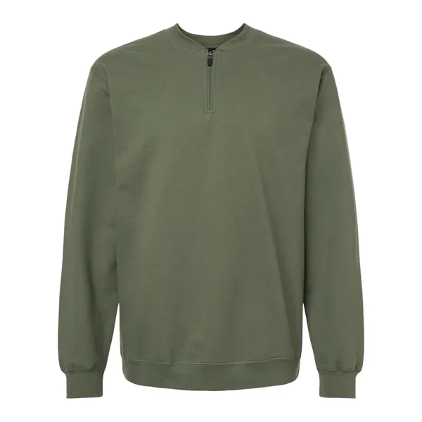 Gildan Unisex Softstyle® Midweight 1/4 Zip Sweatshirt - Gildan Unisex Softstyle® Midweight 1/4 Zip Sweatshirt - Image 7 of 20