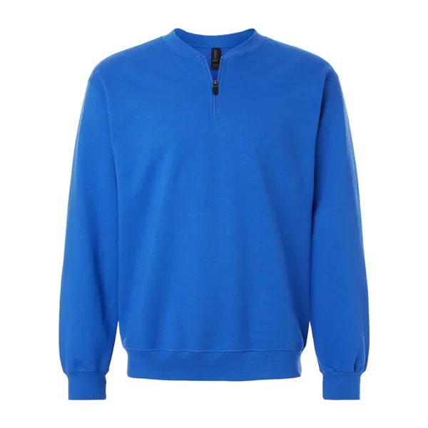 Gildan Unisex Softstyle® Midweight 1/4 Zip Sweatshirt - Gildan Unisex Softstyle® Midweight 1/4 Zip Sweatshirt - Image 13 of 20