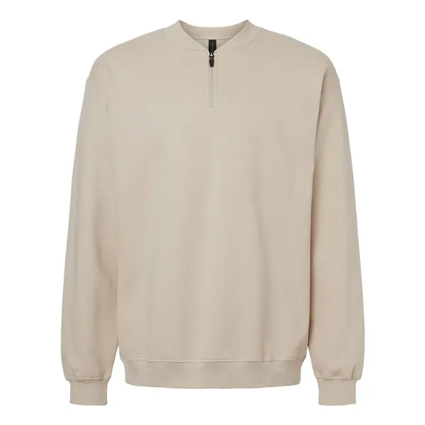 Gildan Unisex Softstyle® Midweight 1/4 Zip Sweatshirt - Gildan Unisex Softstyle® Midweight 1/4 Zip Sweatshirt - Image 15 of 20